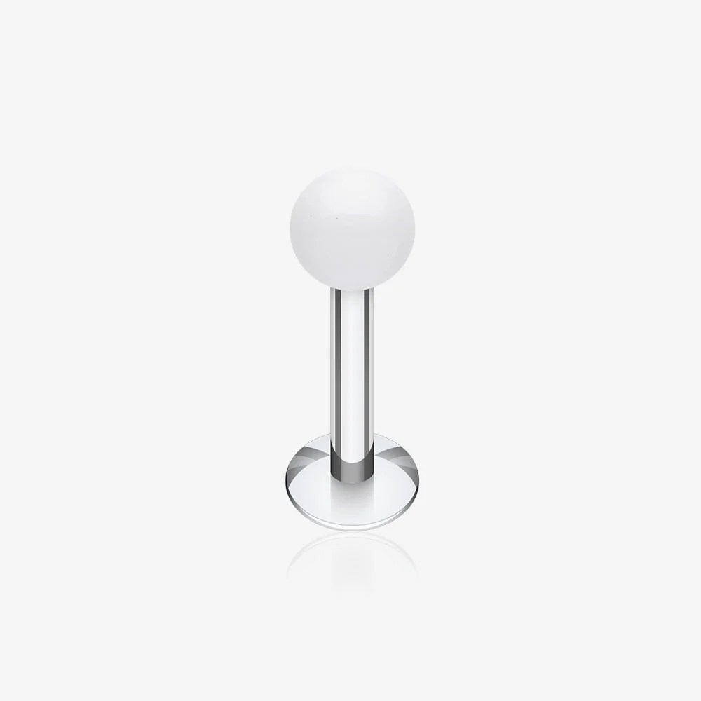 Basic UV Acrylic Ball Top Labret