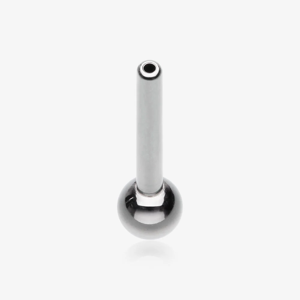 Implant Grade Titanium OneFit Threadless Barbell with One Side Fixed Ball End Bar Part