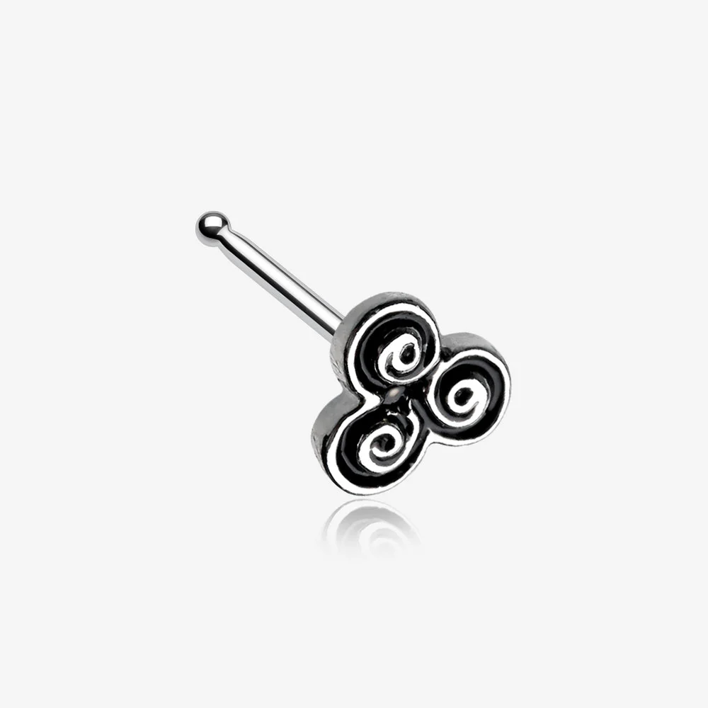 Trilogy Filigree Icon Nose Stud Ring